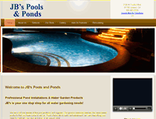 Tablet Screenshot of jbspool.com